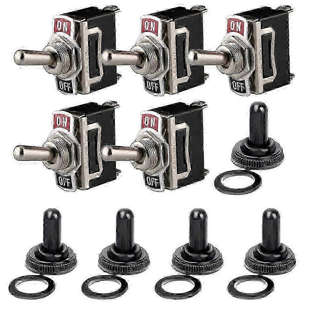 Waterproof Rocker Switch 12V-230V SPST