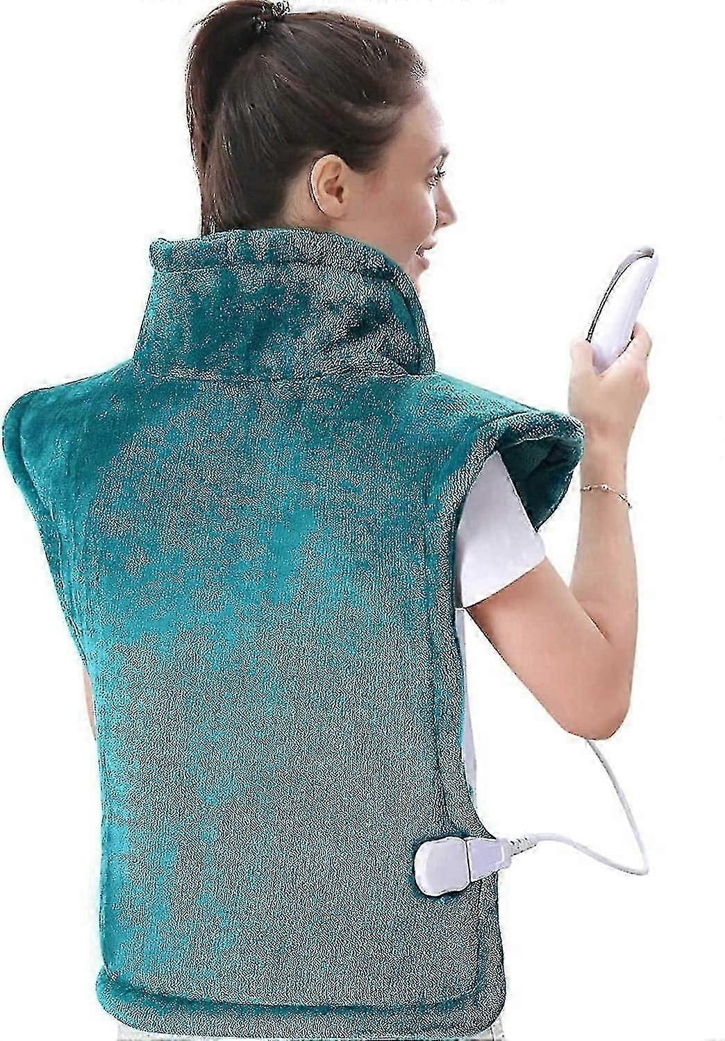 Large heating pad for back and neck warm relaxation