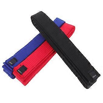 Assorted Color Taekwondo Belt Cotton Karate Belts for Practice 3Pcs Set