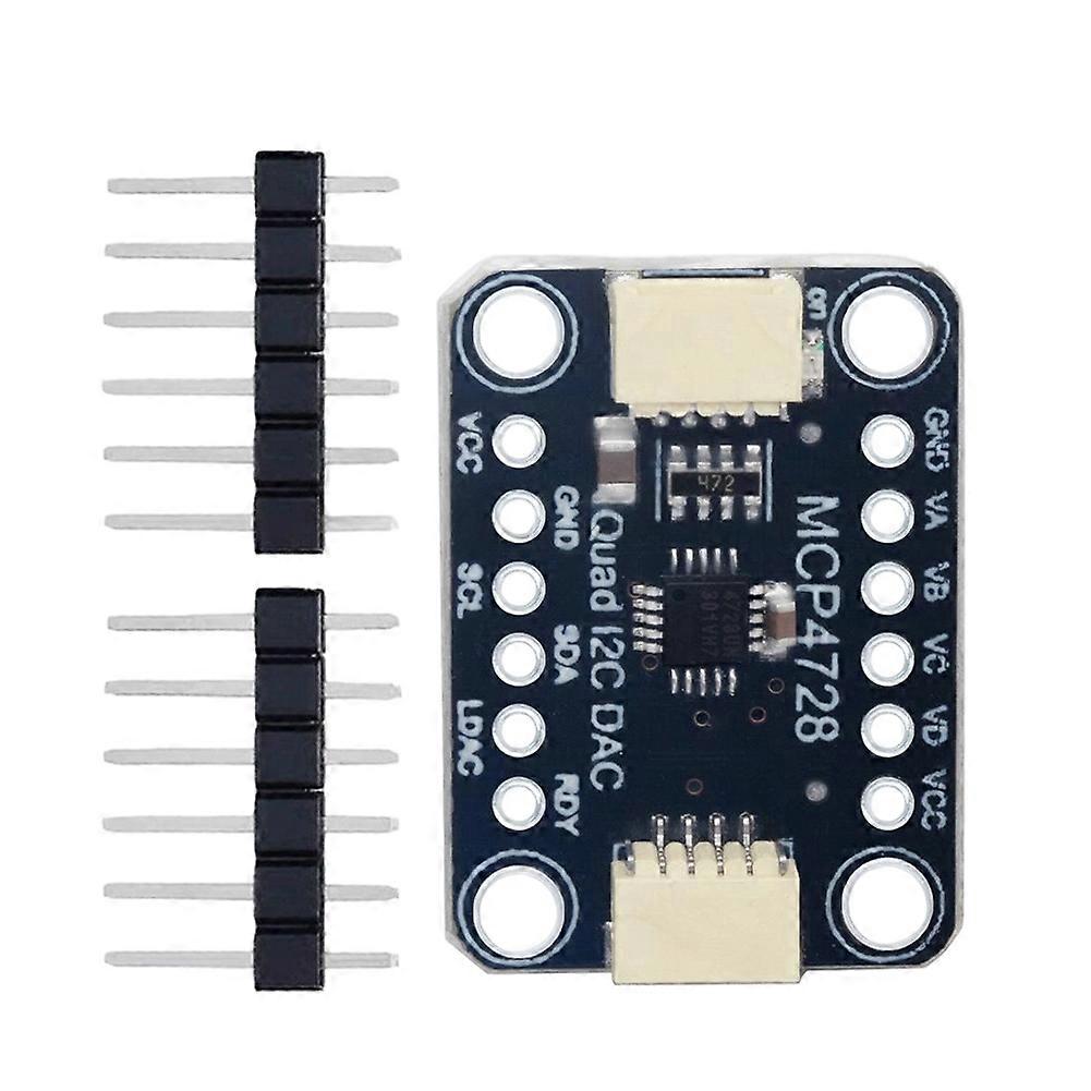 Convertitore DAC quadruplo MCP4728 con modulo EEPROM per STEMMA QT e Qwiic