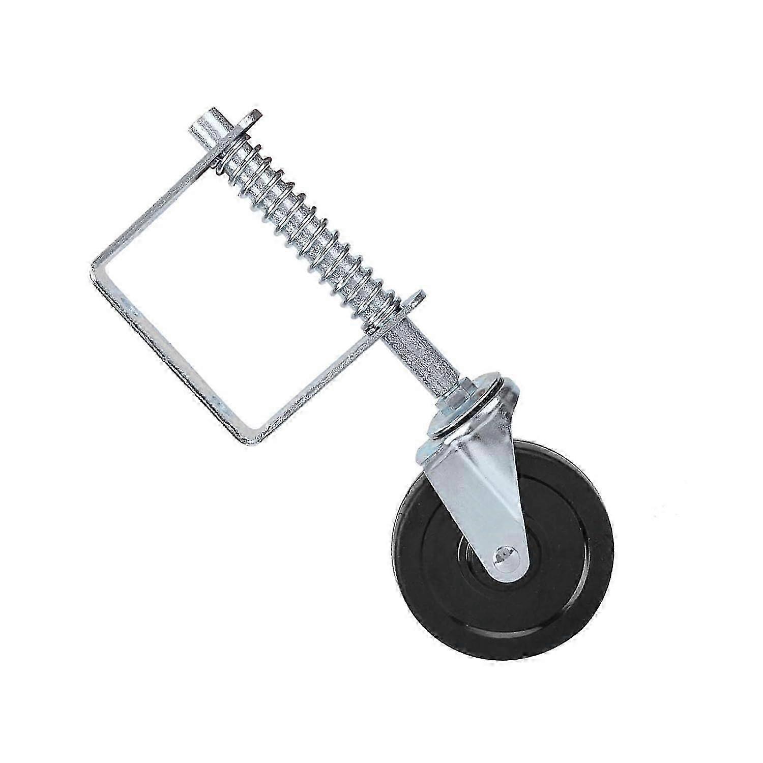 Spring Loaded 4 Inch PU Gate Caster