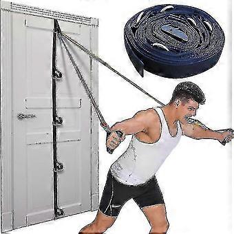 Cinghia di ancoraggio per porta, con sistema a più anelli, compatibile con ABS.