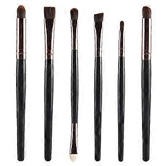 Soft Non-Shedding Synthetic Brush Set For Eye Makeup And Travel
