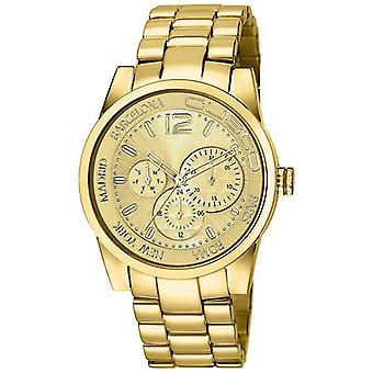 Custo on time lady sport Quartz Analog Women's Watch with Stainless Steel Bracelet In Gold Plated CU040203