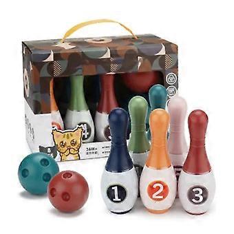 Colourful Soft Foam Bowling Set For Family Fun
