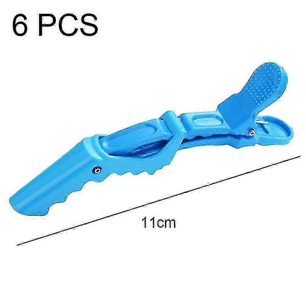 Wide Teeth & Double Hinged Design Alligator Styling Sectioning Clips