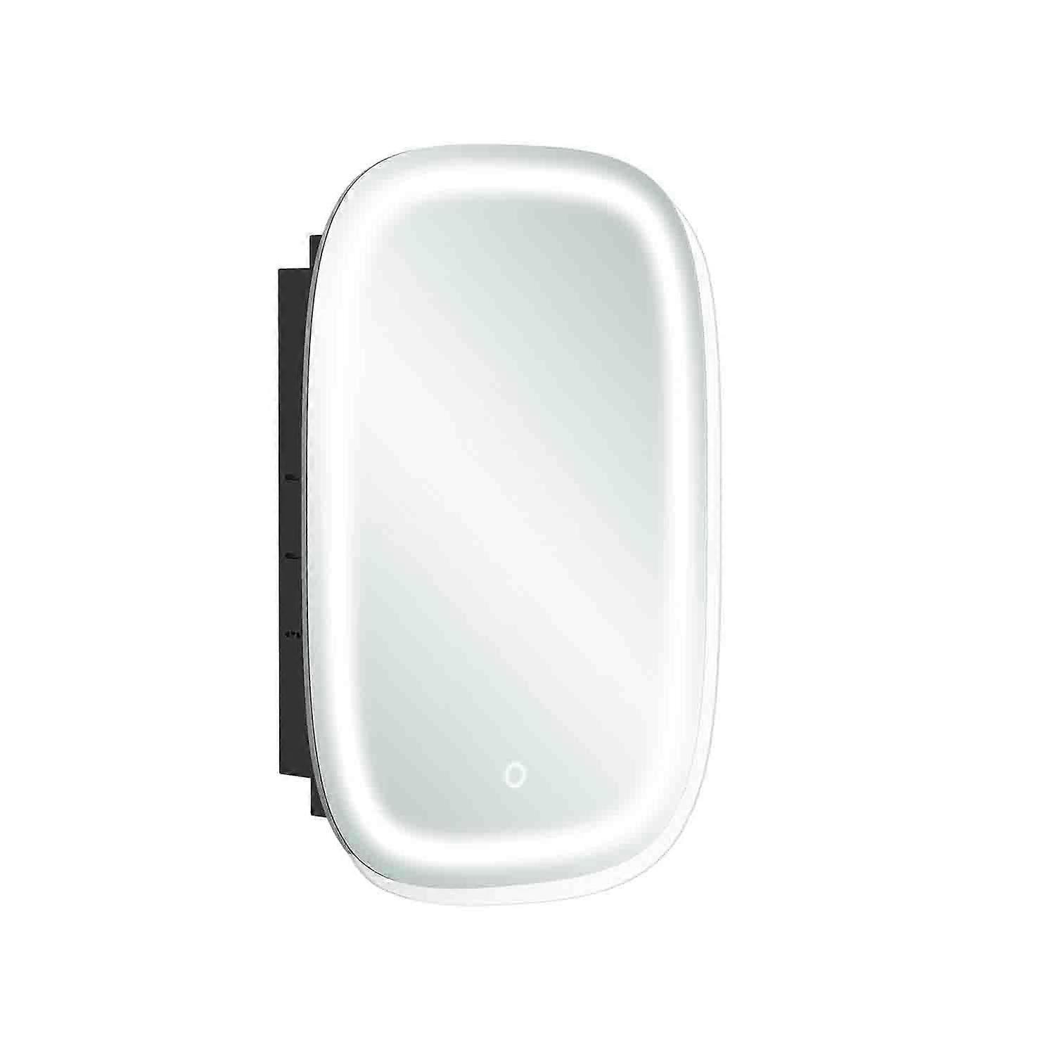 Wall-Mounted Bathroom Wall Cabinet with Charging Station