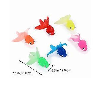 Vivid Artificial Goldfish Ornament for Fish Tank 15Pcs Collection