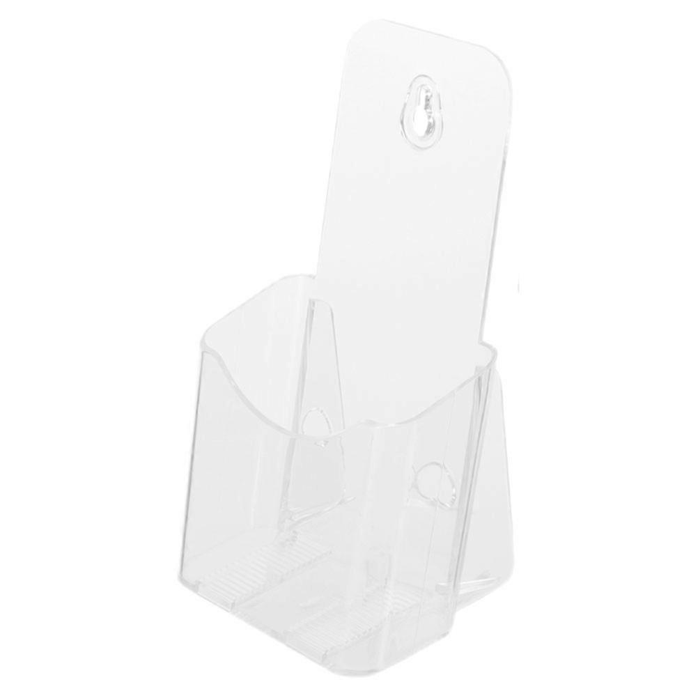 Transparent Document Holder compatible with Acrylic Display with Brochure Holder 1 Unit