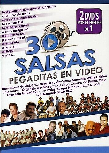 30 Salsas Pegaditas En Video [DVD] [2008 DVD - Region 1