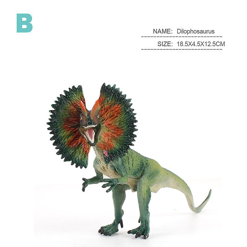 Realistic Dinosaur Model Lifelike Dilophosaurus Action Figures Model Toys Gifts