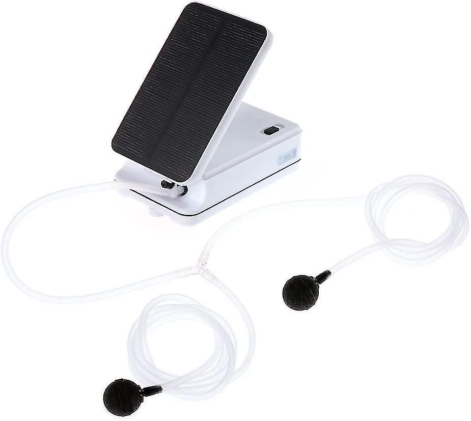 Solar Powered Air Pump, Oxygenator And Pond Aerator Kit