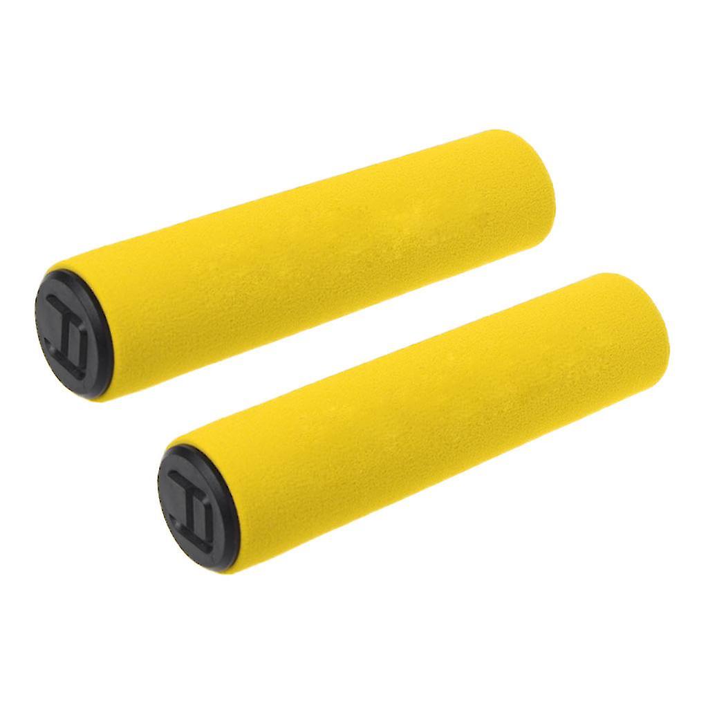 1pair Soft Foam Sponge Bmx Mtb Bike Cycle Bicycle Handle Handlebar Bar Grips