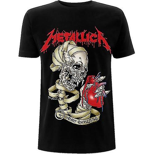 Unisex Adult Heart Explosive Back Print T-Shirt