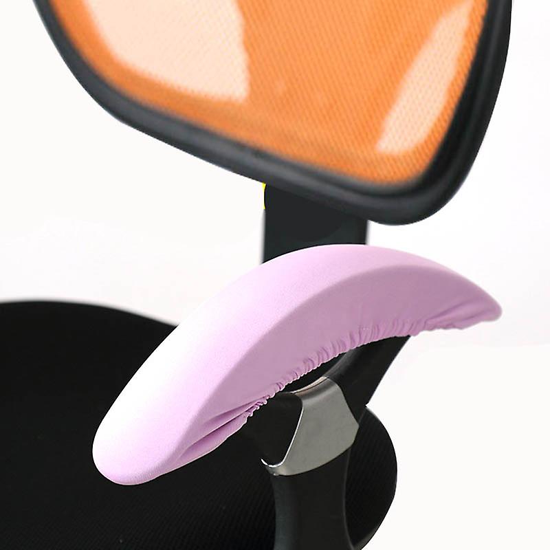 1 Pair Office Computer Chair Cover Elastic Colourful Arm Rest Cover Decoration Polyester Armrest Computer Chair Cover