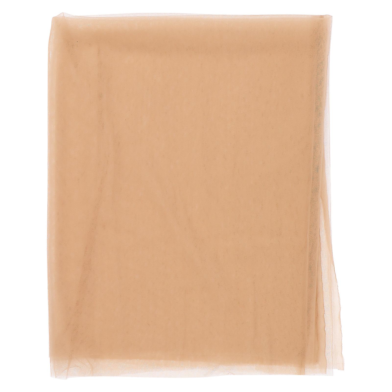 1x1.5m Skin Color Lace Net Lace Wig Fake Beard Lace Closure Making Supply Accessory