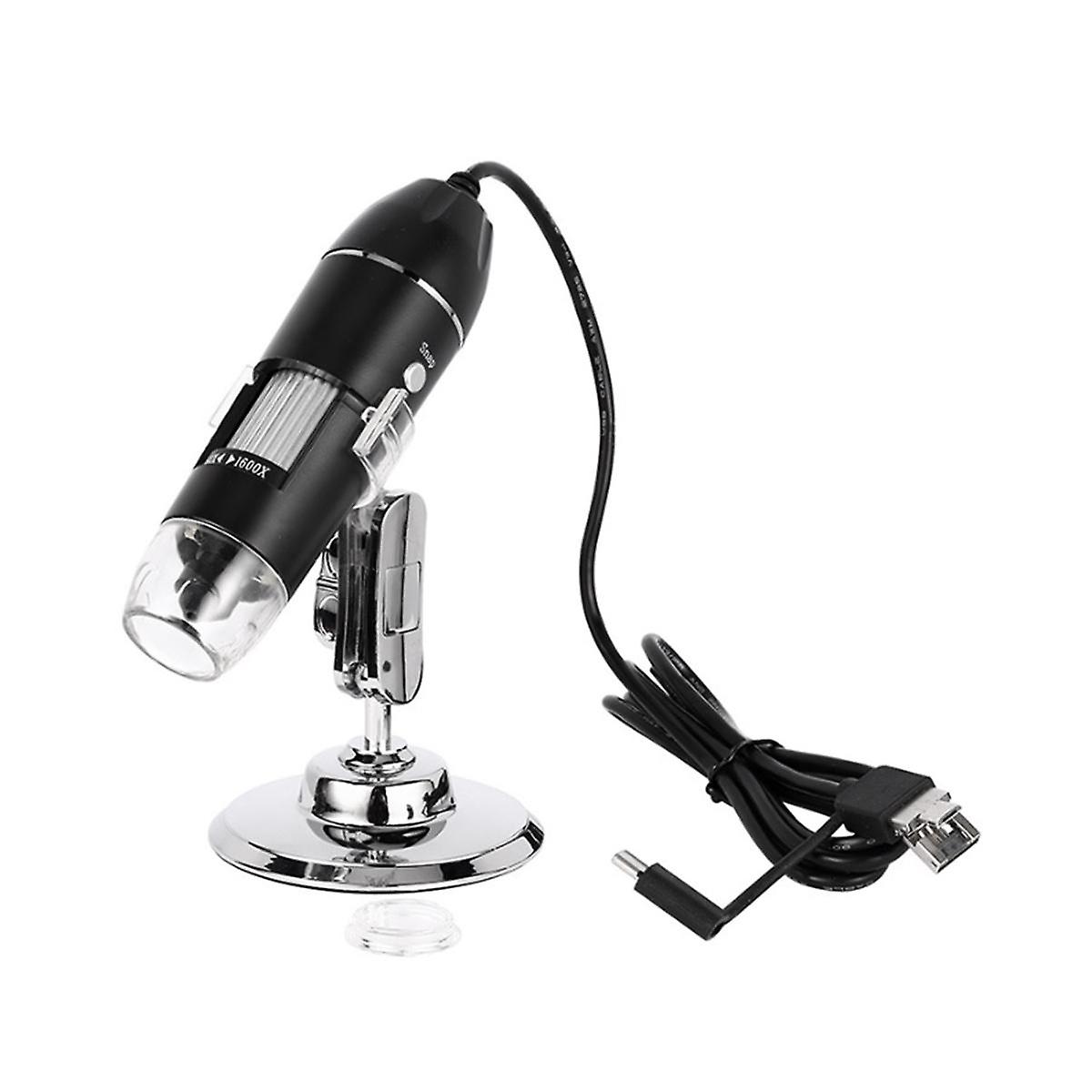 1600X Digital Microscope Camera 3In1 USB Portable Elec Microscope for Soldering LED Magnifier for C