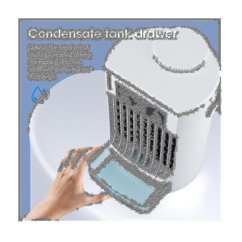 Air Cooler domestico Spray Umidificatore Ventilatore Ventilatore raffreddato ad acqua Ventilatore di condizionamento dell'aria Ventola di raffreddamento desktop USB