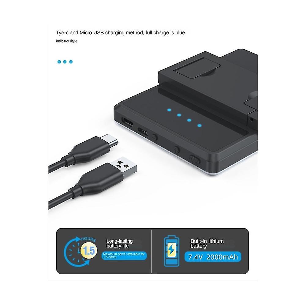 Portable 60 Led Video Light On Camera Photo Studio Lighting Vlog Conference Lamp Live Fill Light Su