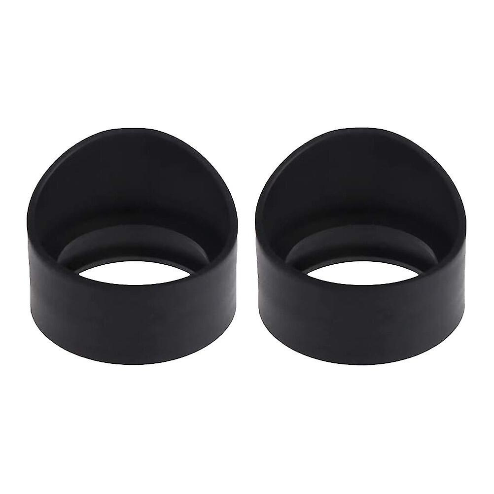 2 Pcs Rubber Eye Shield 33mm Eye Guards Cups Eyepiece Covers For Microscope