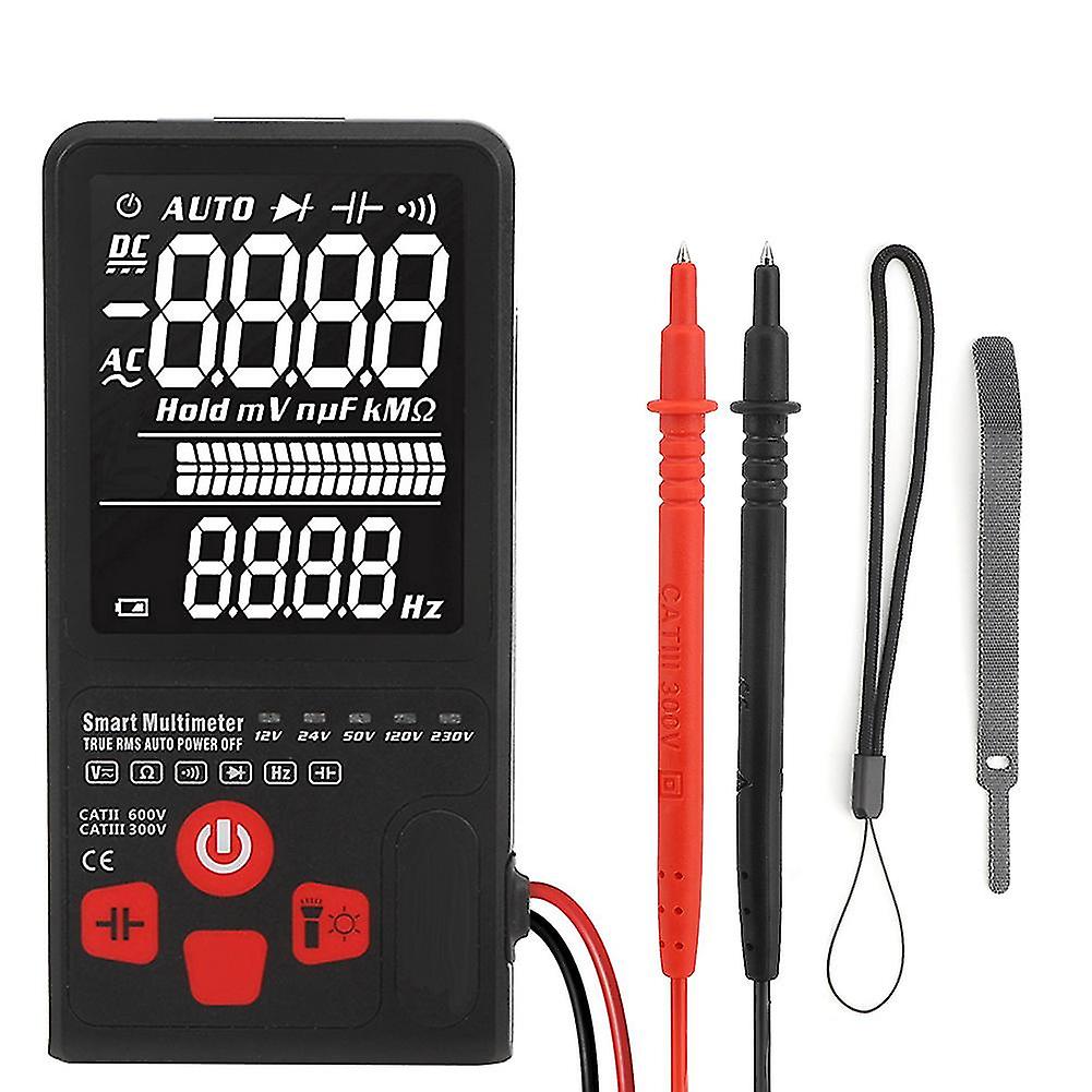 Adms9ln Dual Mode Large Screen Anti Burn Digital Lcd Multimeter Voltage Detection Testing Tool