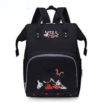Disney Minnie Mickey Design Borsa per pannolini Impermeabile Zaino