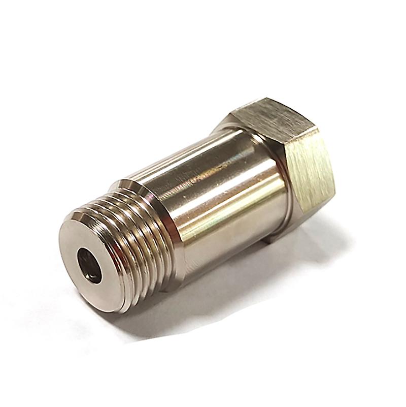 Car Modification New O2 Oxygen Sensor Adapter Steel Angled Extension Connector M18x1.5 Adapter Cel Fix