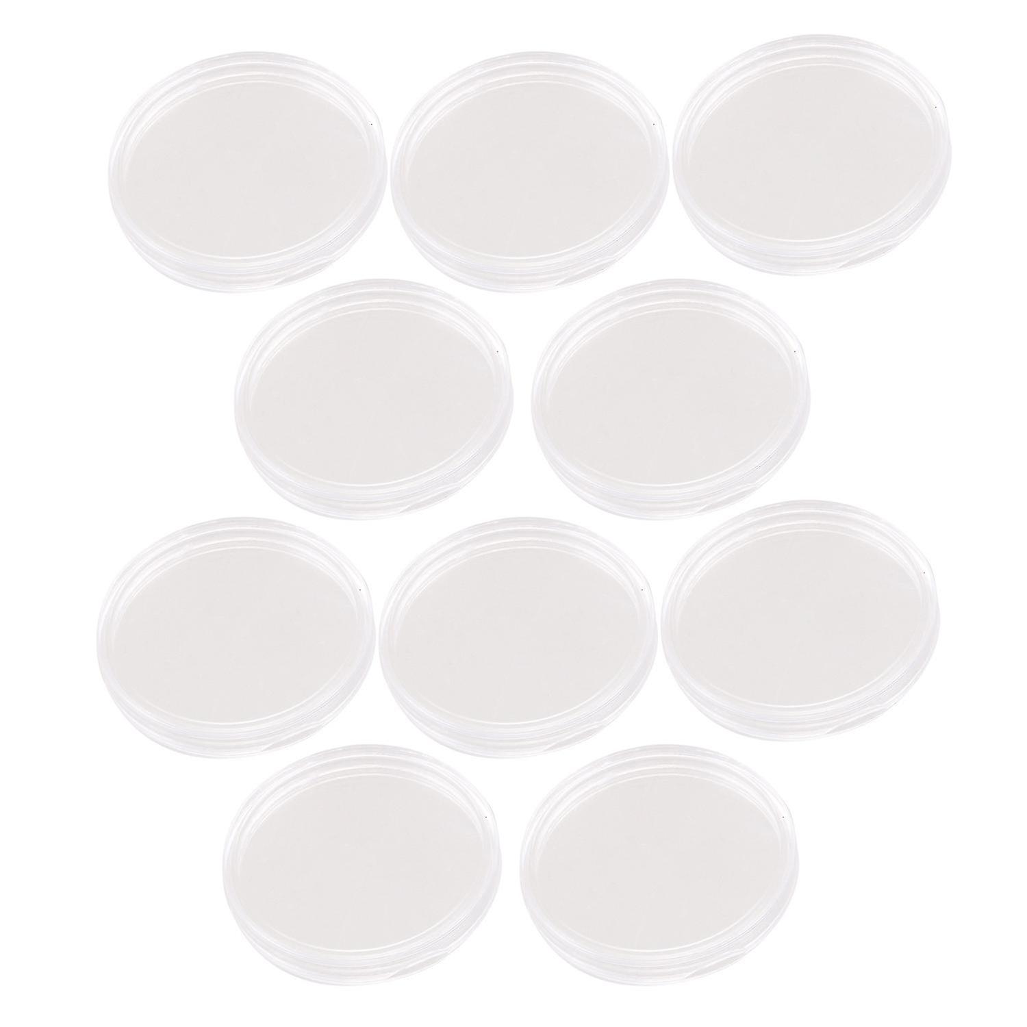 10 Pcs S Round Transparent S Box 30mm