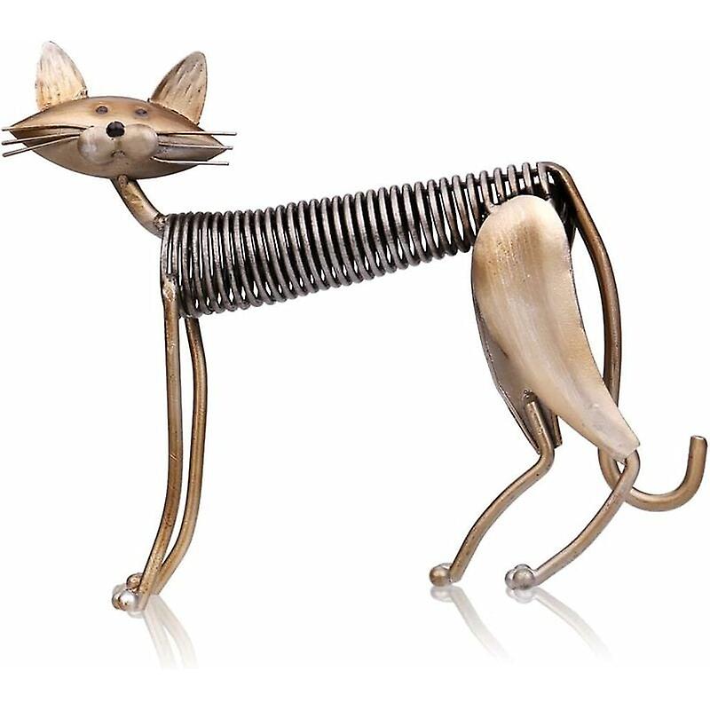 Sculpture Figurine Statue Metal Decoration Crafts For Home Living Room Office Style2