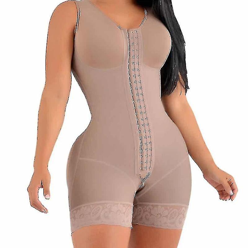High Compression Short Girdle With Brooches Bust For Daily And Post-surgical Use Slimming Sheath Bel