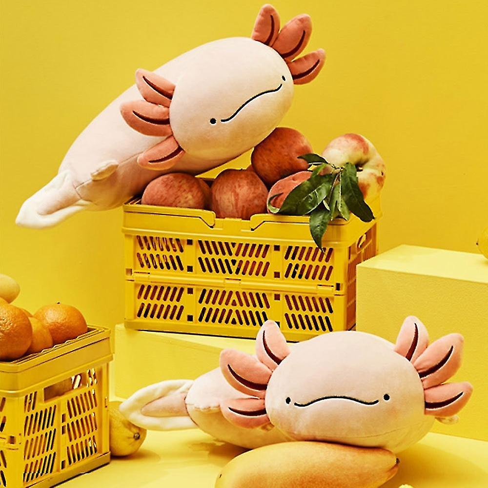 28cmaxolotl أفخم لعبة Kawaii لطيف الكرتون الوردي Axolotl لينة محشوة وسادة دمية للأطفال عيد ميلاد الفصل