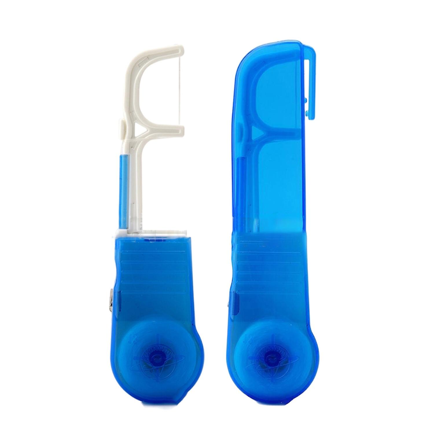 1Box Floss Holder Pratique Facile à insérer PP Coton dentaire Rack de remplacement de fil dentaire pour ménage