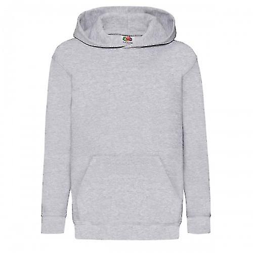 Fruit of the Loom Childrens/Kids Classic Heather Hooded Sweatshirt