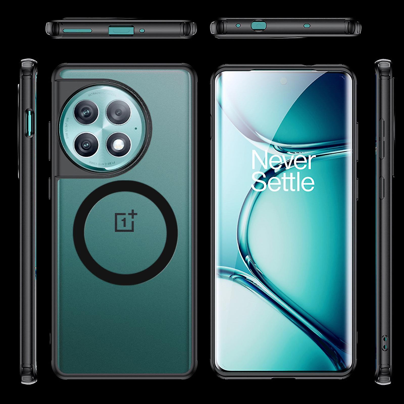 For Oneplus 12 Case, Thin Transparent Hard Plastic Crystal Cover, Anti-scratch Shookproof Protection Case-yuyu
