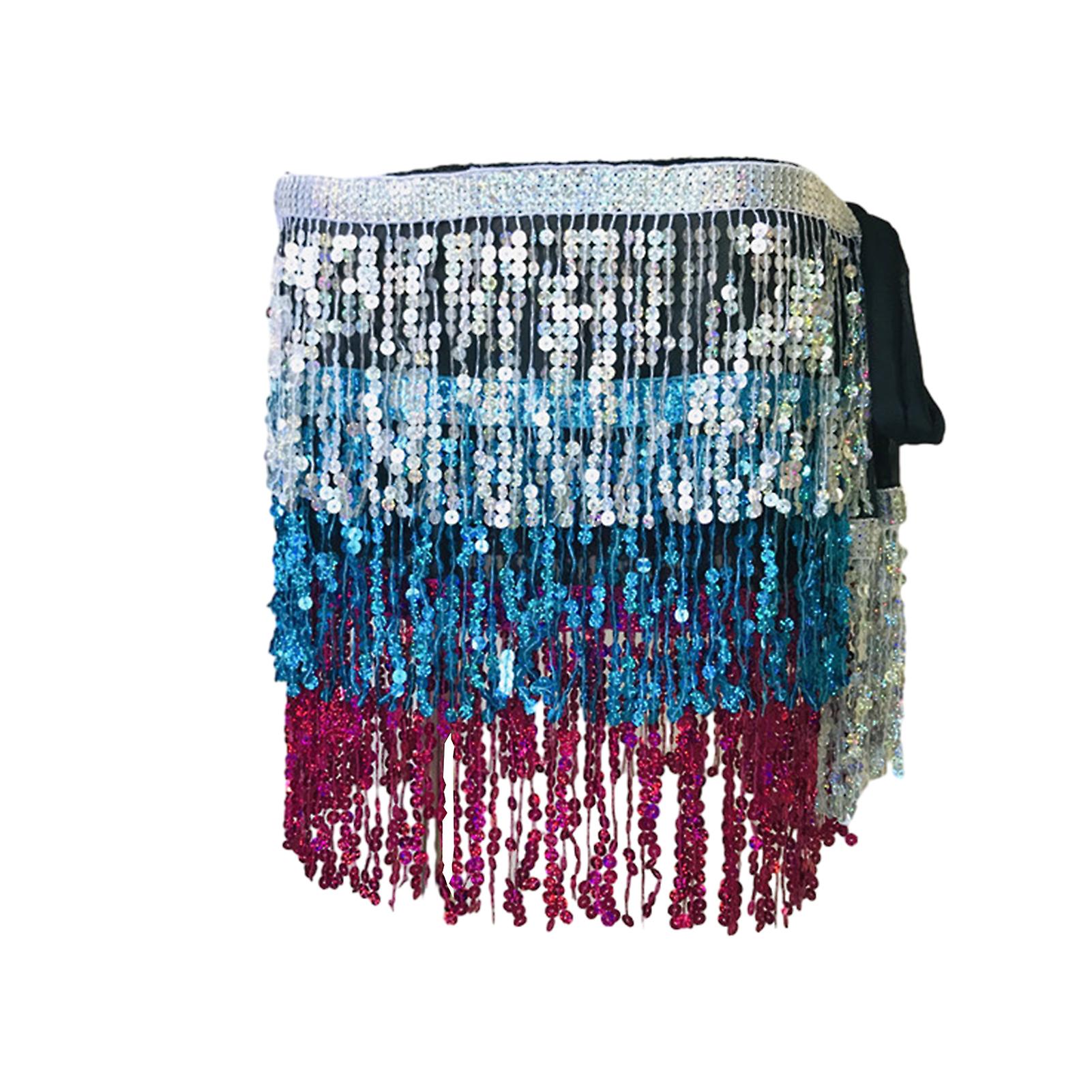 Sexys Sequin Waist Chain for Bellys Dance Boho Style Party Costume for Dance Parties