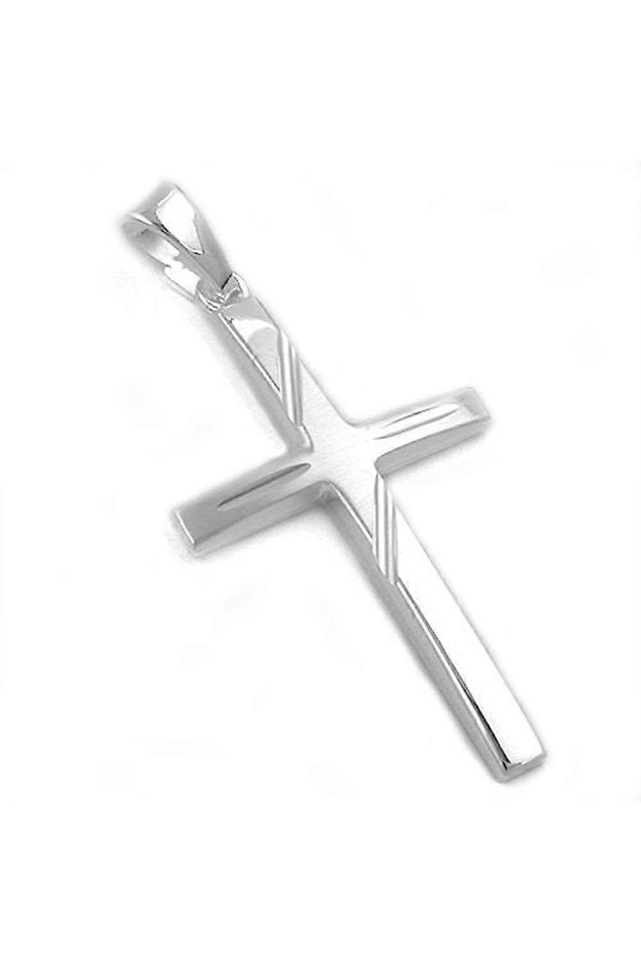 Pendant Cross Diamond Cut Silver 925 - Gl90197