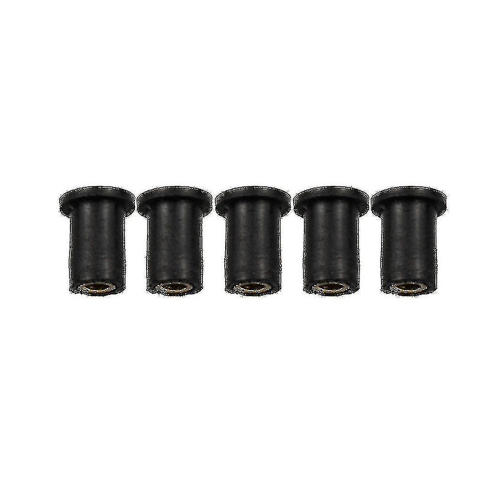 10pcs/set βίδες κουκουβάγιας μοτοσυκλετών Μ4/m5/m6 λαστιχένιο καλά καρύδι