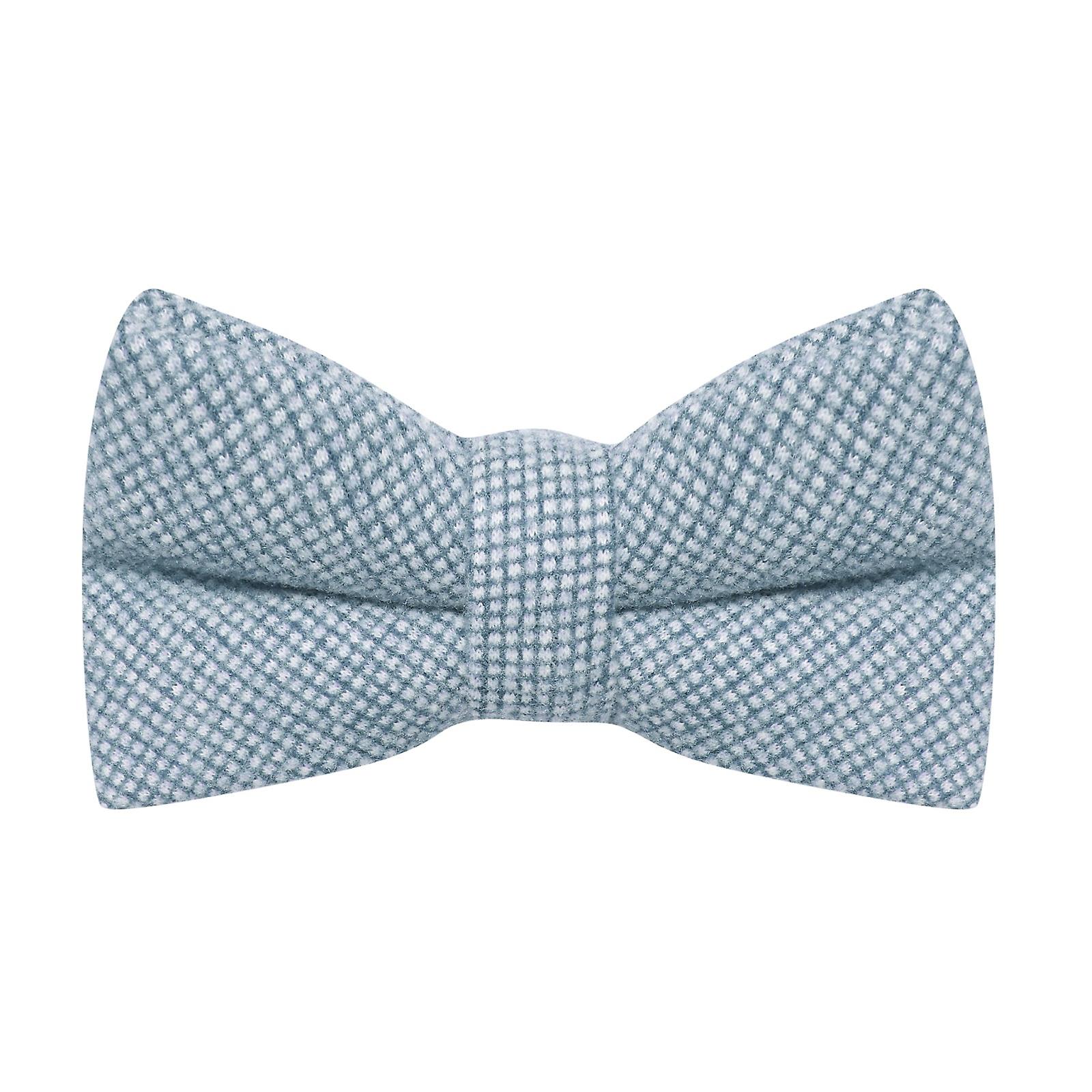 True Blue Waffle Bow Tie