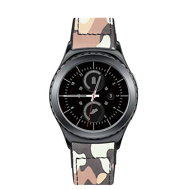 Leather strap and metal frame replacement for Huawei Watch GT / 2 Pro