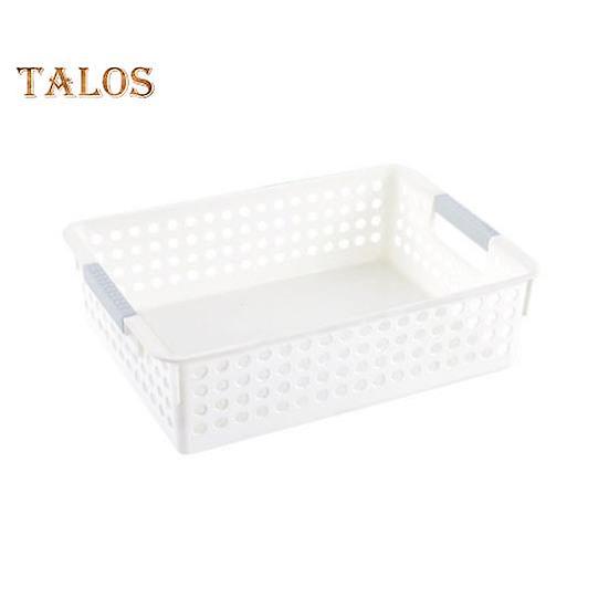 Storage Basket Versatile Hollow Design Storage Box Space-saving Sundries Organizer for Cosmetics Clothes Toy
