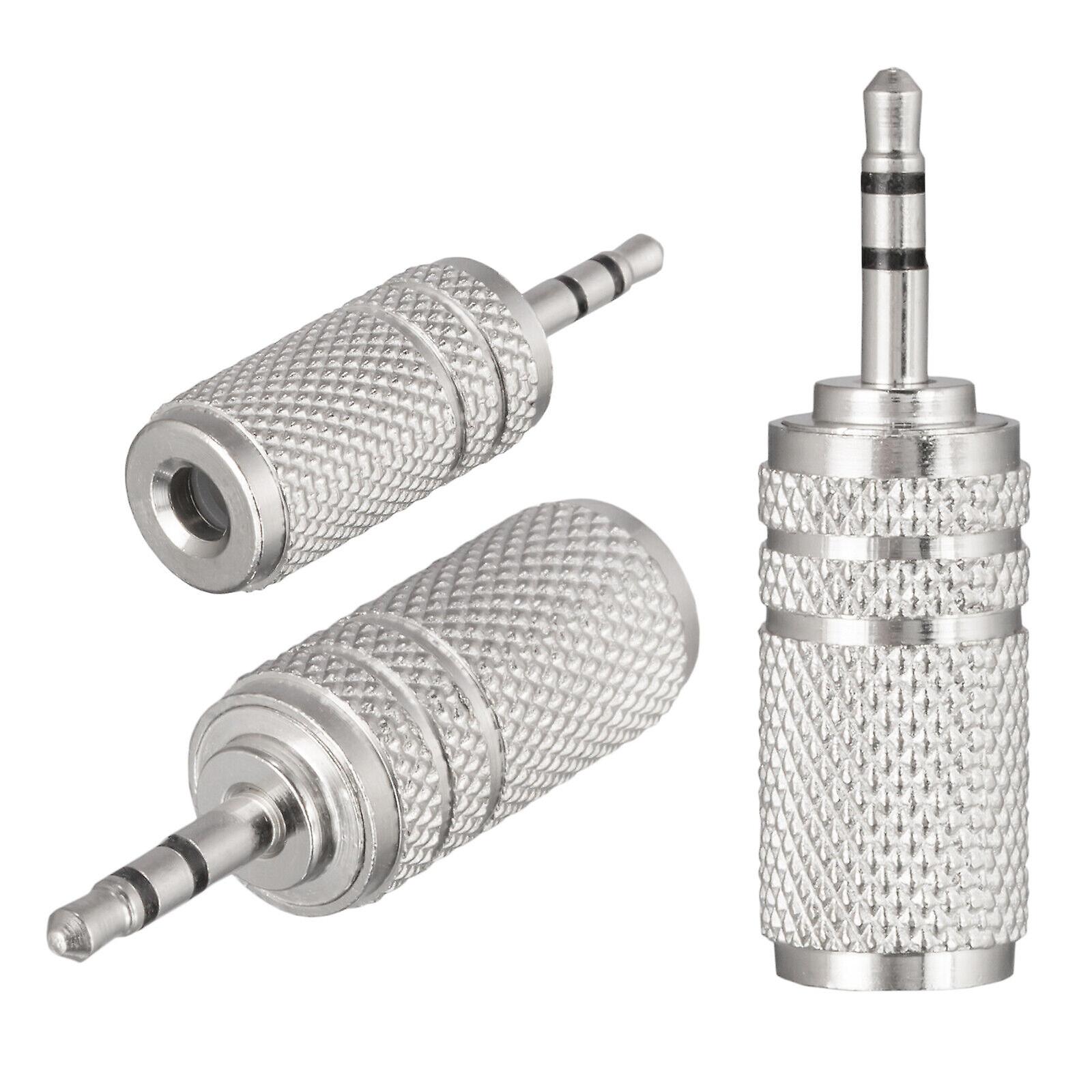 2.5 mm jack plug 3.5 mm socket jack plug AUX audio stereo adapter