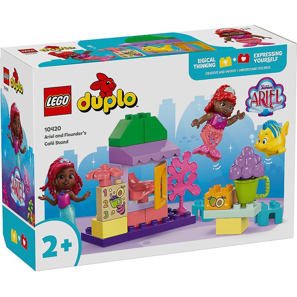 LEGO 得宝 迪士尼爱丽儿和比目鱼的咖啡架 10420