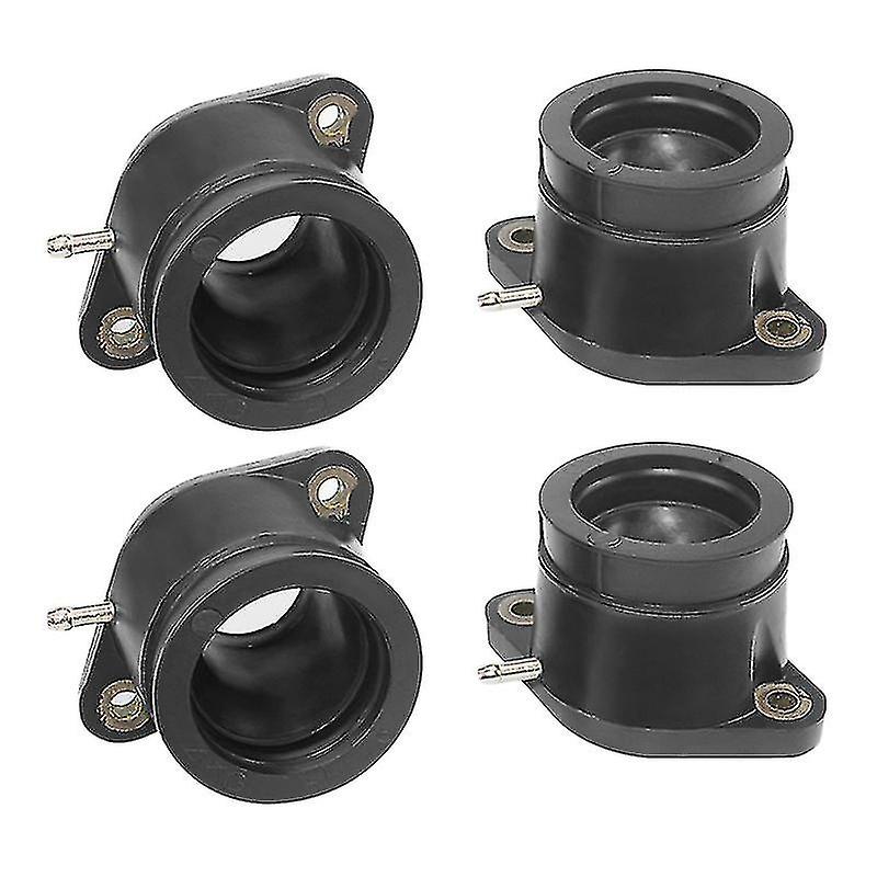 4 Pcs Motorcycle Carburetor Intake Manifold Pipe Interface Adapter For Yamaha Xjr1200 Xjr 1200 Sp Xj
