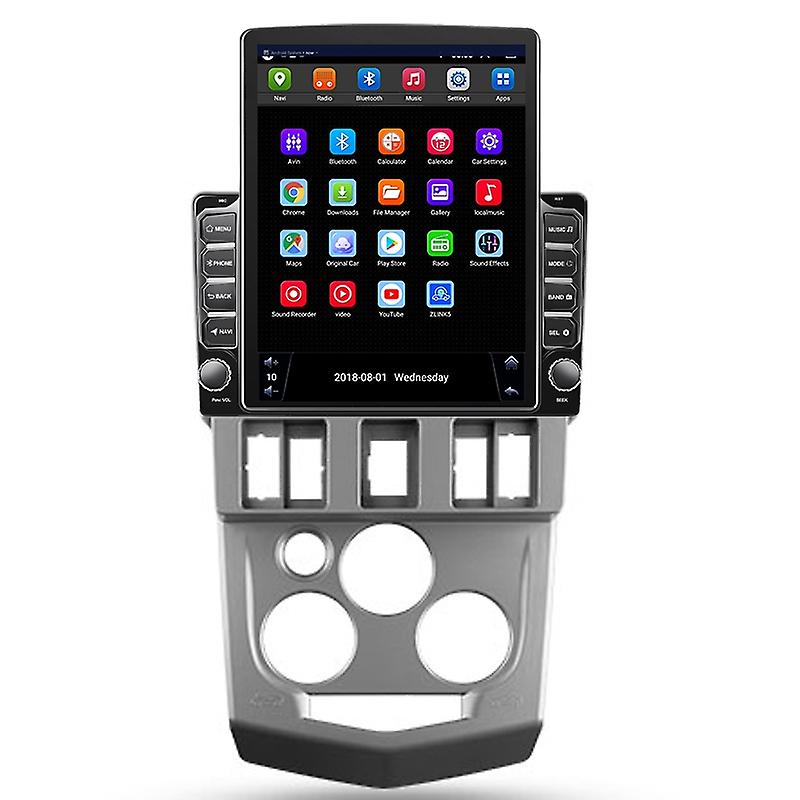 For Renault Logan 1 2004 - 2009 Android Auto Carplay GPS Navigation Player For Tesla Style 9.7 Inch