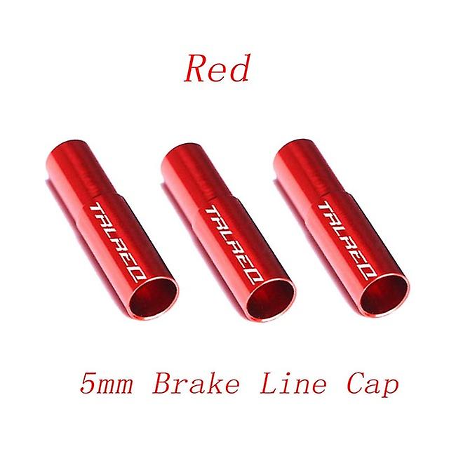 10 قطع سبائك الألومنيوم MTB الطريق الدراجة الفرامل كابل نهاية كاب الملونة التحول كابل دراجة Derailleur شيفتر / الفرامل كابل نهاية قبعات الطرف
