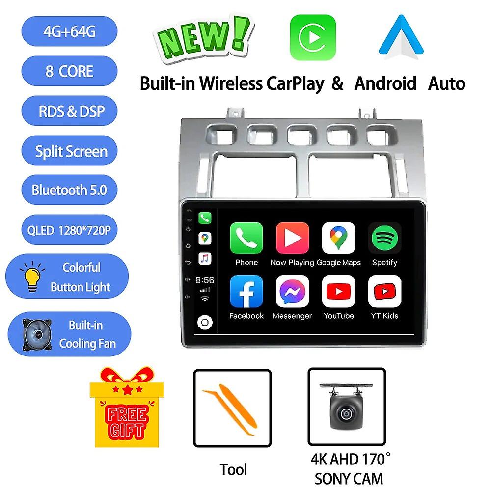 Android 13 For Chery Fora A5 A21 2006 - 2010 Car Radio Stereo Multimedia Video Player Navigation Gps Wireless Carplay Head Unit
