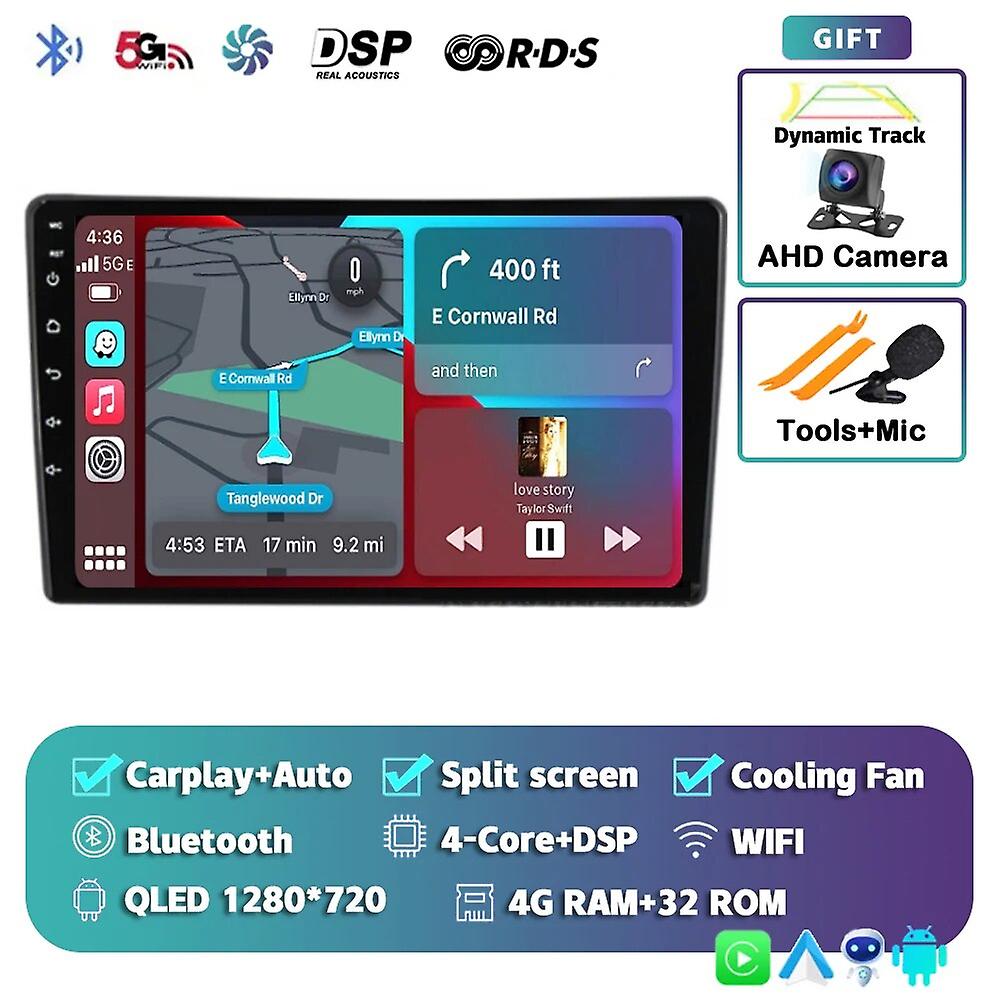 Android 13 Carplay Auto Car Radio For Citroen C5 2 2008 - 2013 2014 2015 2016 2017 Multimedia Player Gps Wifi+4g Sim Stereo Dsp