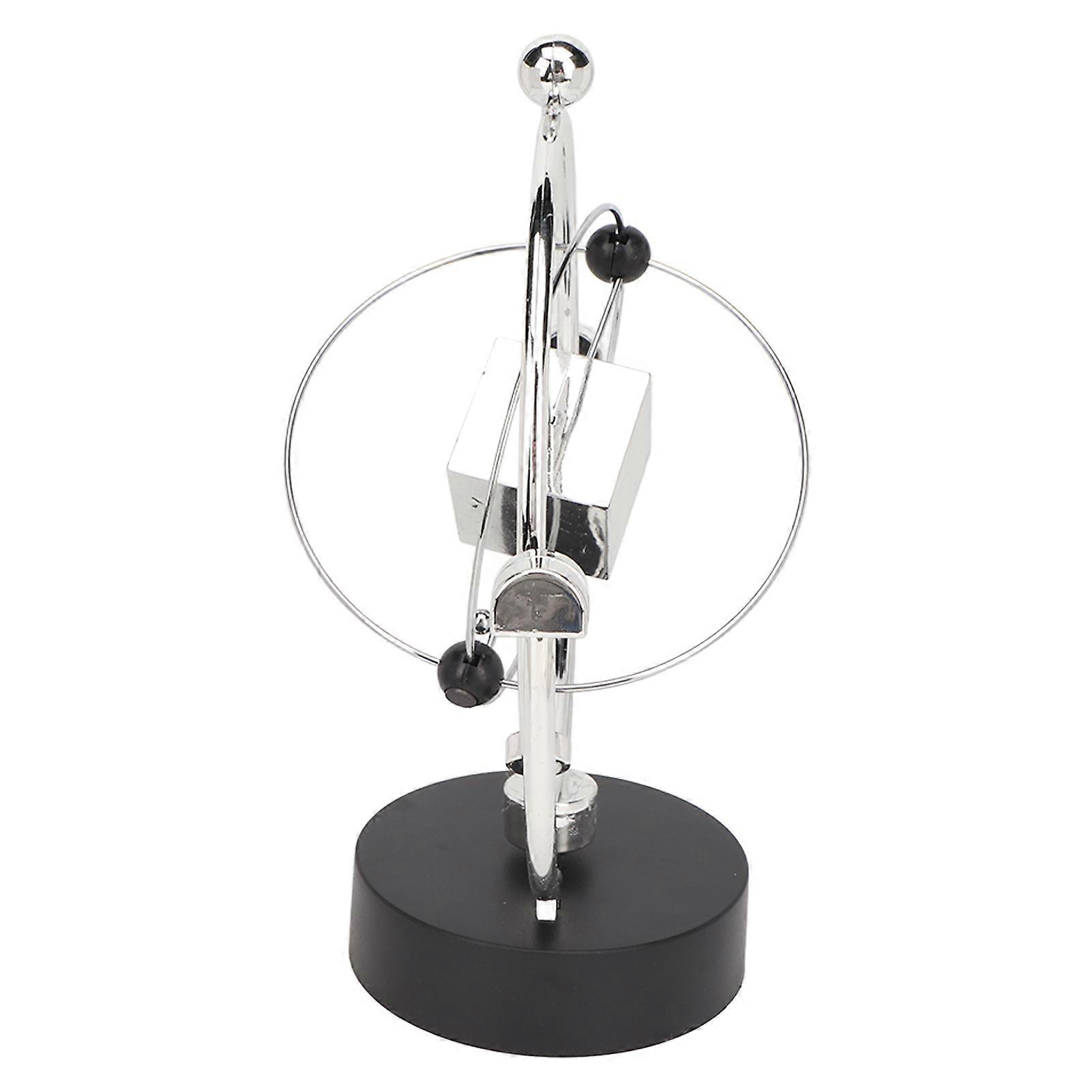 Electronic Perpetual Motion Toy Magnetic Celestial Body Orbit Revolving Model Home Desktop Decoration Perpetual Motion Toy 
