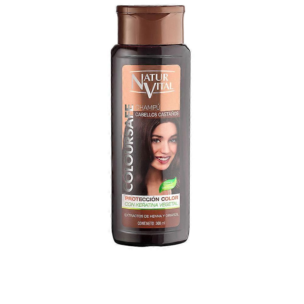 NATUR VITAL COLOUR SHAMPOO 棕色头发 300 毫升