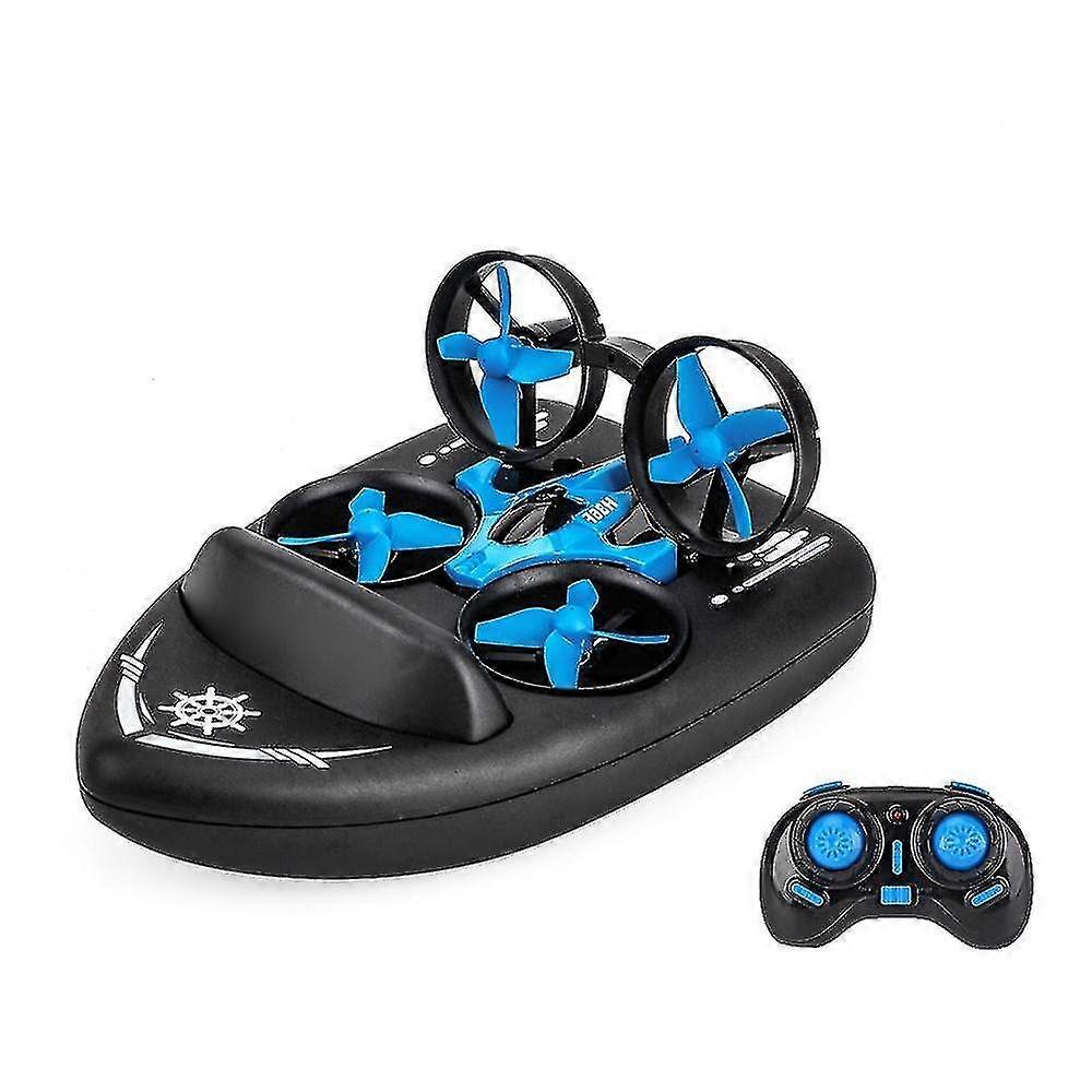 ドローンヘリコプターウォーターレーシングホバークラフトランドモードリモートコントロールドローン電気おもちゃ子供の贈り物